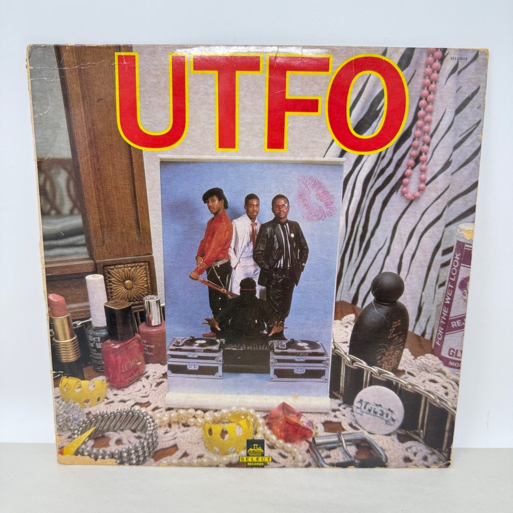 UTFO Self Titled Vinyl LP 1985 Select Records Roxanne Roxanne Hip Hop